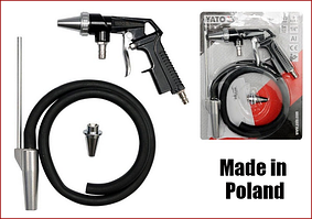 Пістолет піскоструминний зі шлангом YATO YT-2375