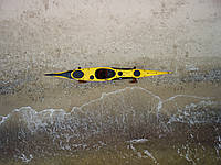 Каяк морской байдарка из стекловолокна морские каяки SeaBird Designs R Scott MV желтый