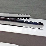 Щипці для льоду 16 см (нержавейка), фото 2