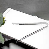 Щипці для льоду 16 см (нержавейка), фото 3