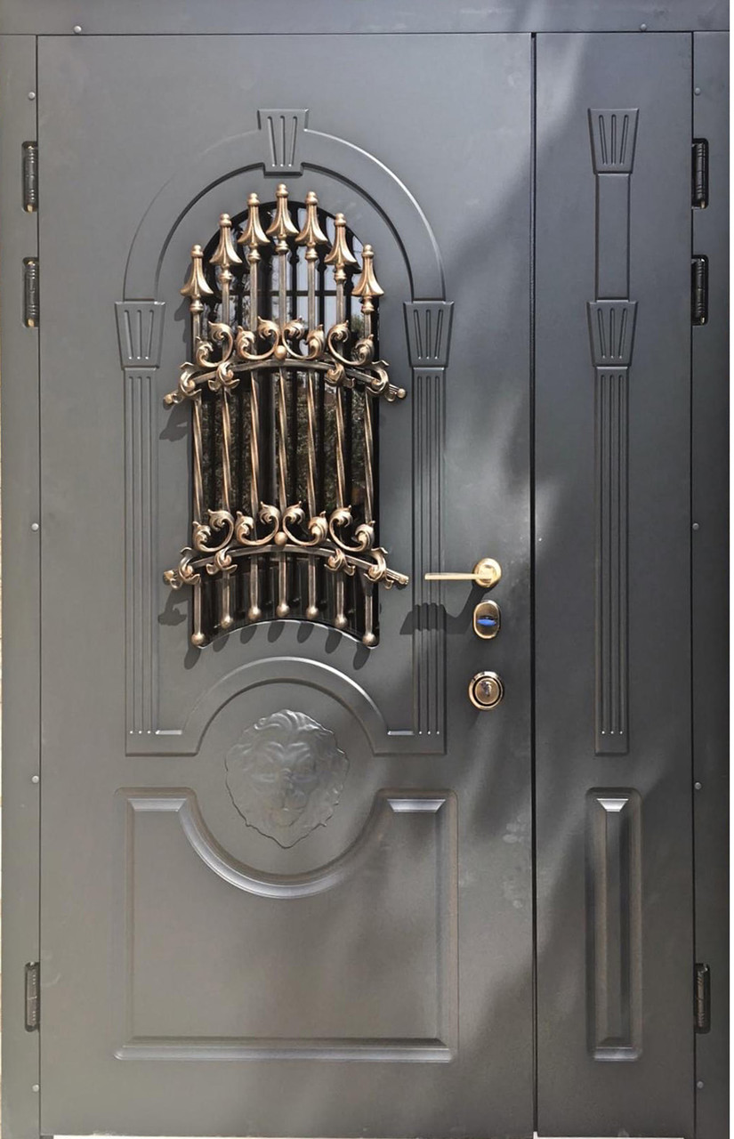 Входная полуторные дверь для улицы "Портала Армекс" модель М-22 - фото 1 - id-p1408119747