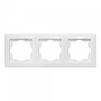 Рамка 3-місна TINA Horoz Electric
