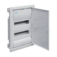 Щит внутрішньої установки Hager Volta з металевими дверцятами на 24 модулі без клем (VU24UA)