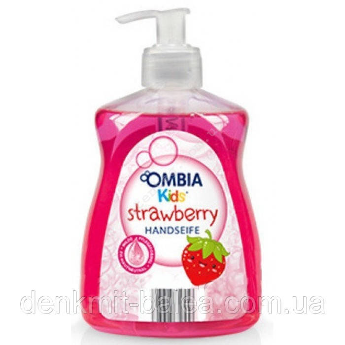 Рідке мило для дітей з ароматом полуниці Ombia Kids Strawberry 500 мл