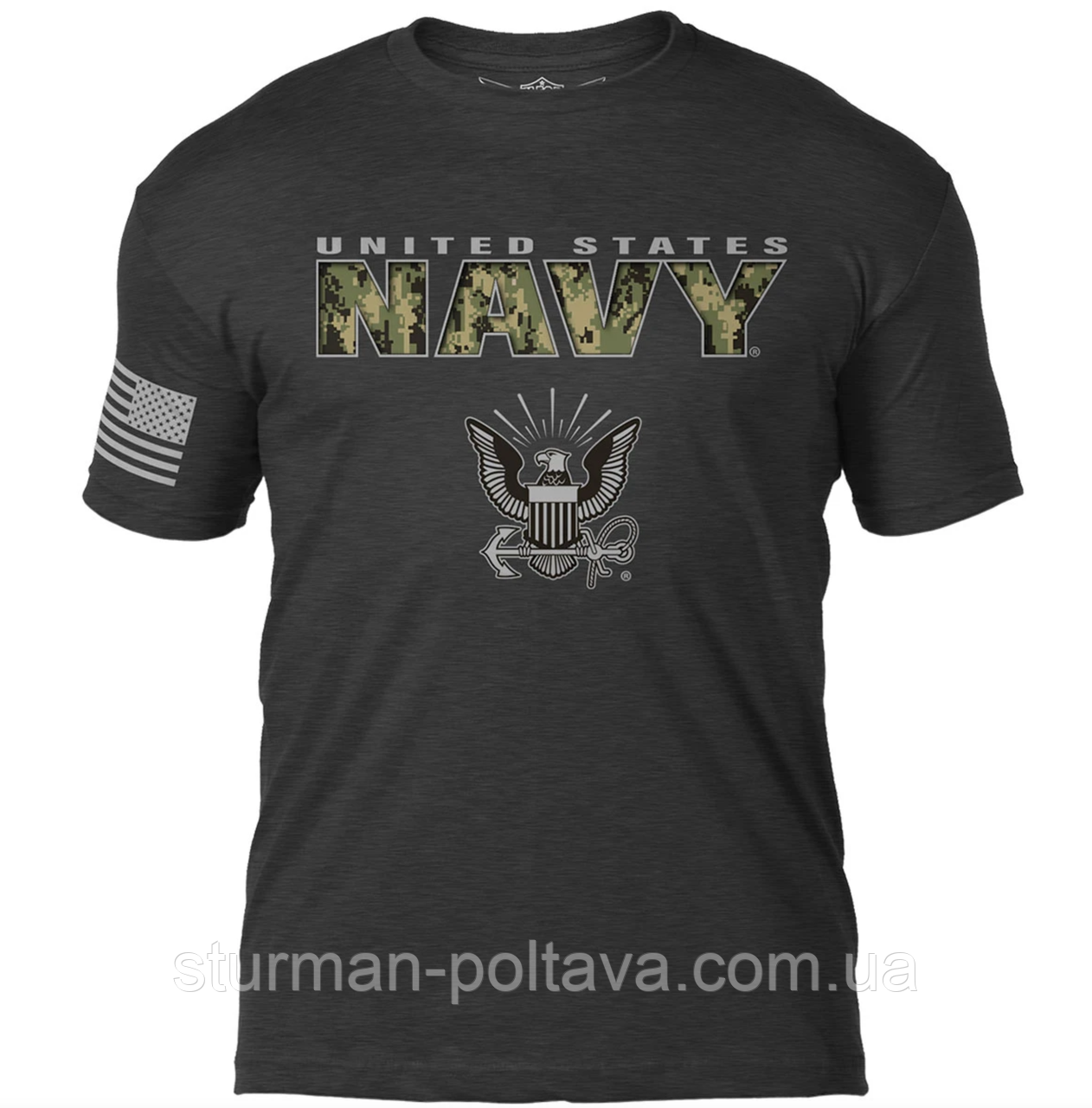 Футболка чоловіча 7.62 Design US Navy Camo Text 7.62 Design Battlespace men's T-Shirt
