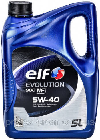 Олива моторна ELF Evolution 900 NF 5W-40, 5л (шт.)
