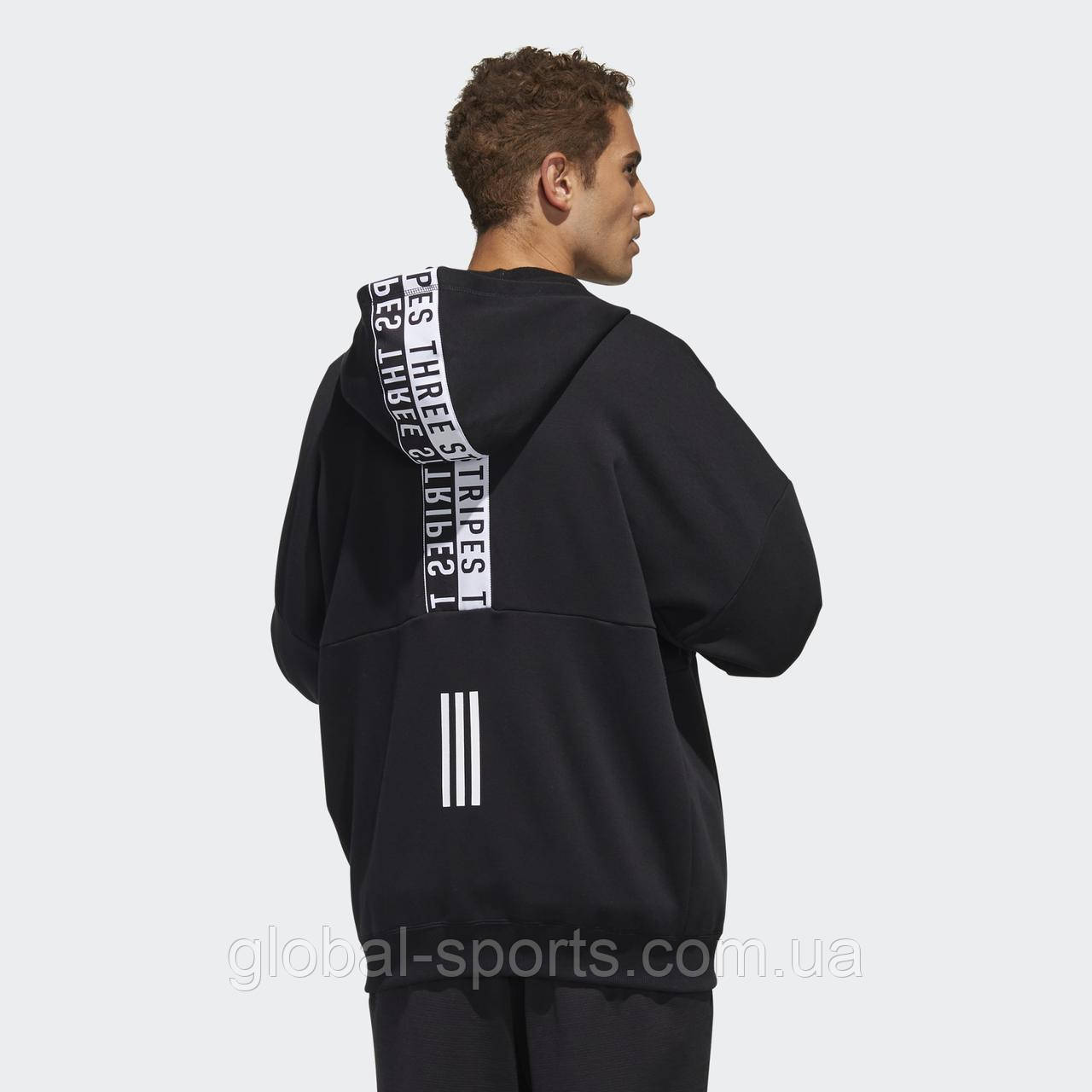 Чоловіча толстовка Adidas Must Haves Wording (Артикул: GE0384) S розмір, фото 1