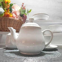 Чайник Заварочный Фарфоровый Белый 700мл (HR1503)