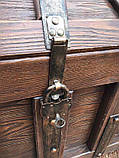 Скриня дерев'яна підлогова під старовину, фото 4