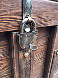 Скриня дерев'яна підлогова під старовину, фото 5