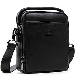 Сумка планшетка чоловіча шкіряна BRETTON 411-5 black