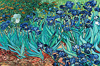 Постер плакат "Ван Гог (Ирисы) / Van Gogh (Les Irises)" 91.5x61см (ps-002765)