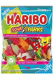 Желейні цукерки Haribo Sour Sparks 160g