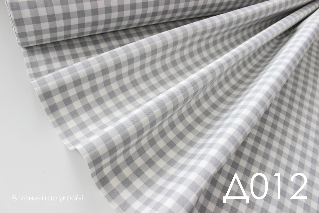 Тканина панама Duck водовідштовхуюча клітинка сіра