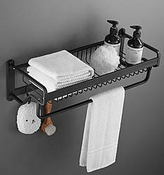 Полиця-вішалка для ванної кімнати. Модель RD-0460