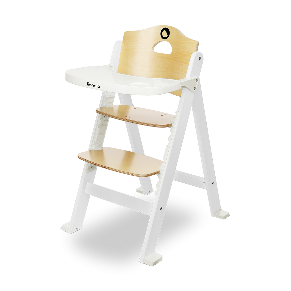 Стілець для годування Lionelo FLORIS WHITE, фото 1