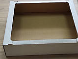 Коробка з мікрогофрокартону для кондитерських виробів 380*285*95, фото 3