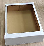 Коробка з мікрогофрокартону для кондитерських виробів 380*285*95, фото 4