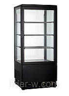 Шафа холодильна настільна чорна Frosty FL-78