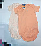 Дитяче боді-футболка персикові Lupilu 86/92 для дівчинки, фото 3