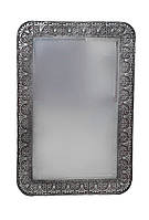Зеркало в литой алюминиевой раме 53 x 44 см