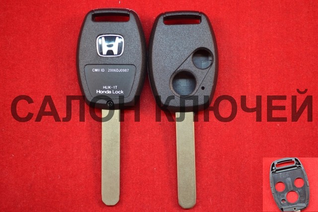Ключа Honda civic, cr-v, hr-v 2 кнопки корпус
