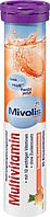 Шипучие таблетки-витамины Mivolis Multivitamin Brausetabletten, 20шт