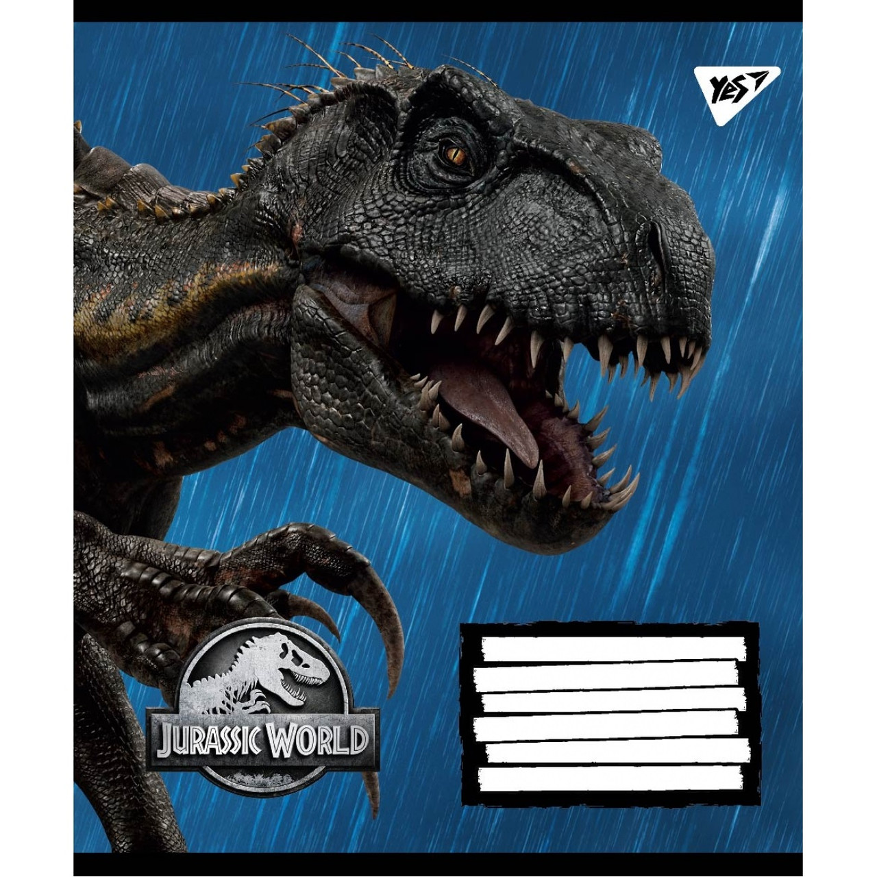 Зошит 12арк. кос.лін. без дод. YES Jurassic World. Genetic failure №765375(25)(500)