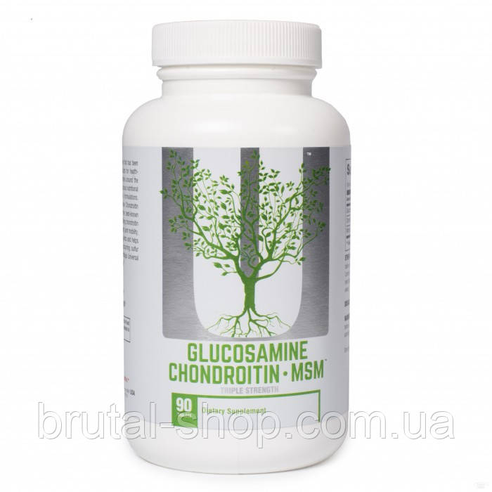 Хондропротектор, Universal Nutrition Glucosamine Chondroitin MSM (90tab)