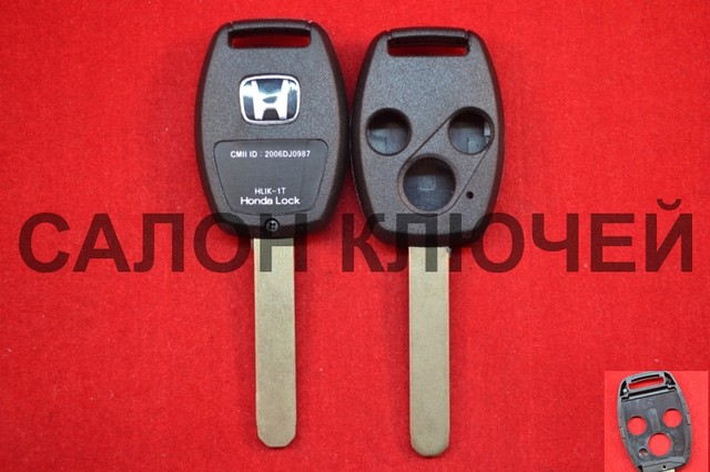 Ключа Honda accord, cr-v, hr-v 3 кнопки корпус