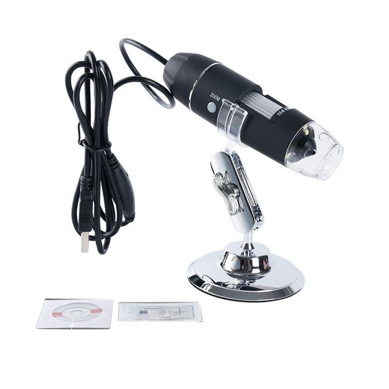 USB микроскоп электронный цифровой с увеличением 1600 x Emagym DM-1600 - фото 2 - id-p1408232948