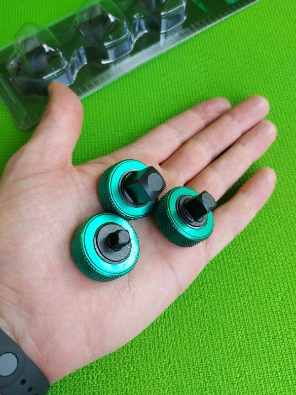 Набір трещоток міні дискових 1/4-1/2" 3ед. TOPTUL GAAR0302