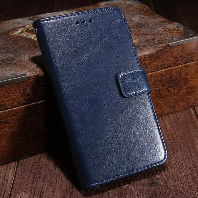 Чохол книжка з візитницею шкіряний протиударний для Samsung S6 EDGE G925 "BENTYAGA" Темно-синій