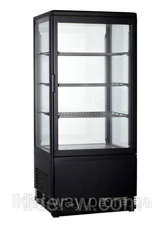 Шафа холодильна настільна чорна Frosty FL-58