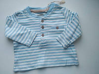 Дитячий реглан-лонгслів Lupilu для новонародженого хлопчика 50 зріст