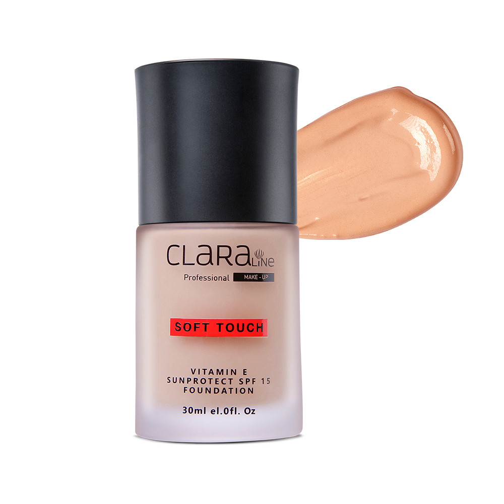 Тональна основа HD Soft Touch з SPF 15 CLARAline 711 Natural Ivory, 30 мл