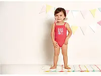 Дитяче боді-майка літо Lupilu Hoo Ray для дівчинки