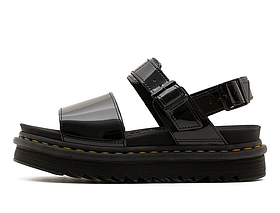 Оригінальні жіночі сандалії Dr. Martens Voss Patent Sandals (DM25773001)