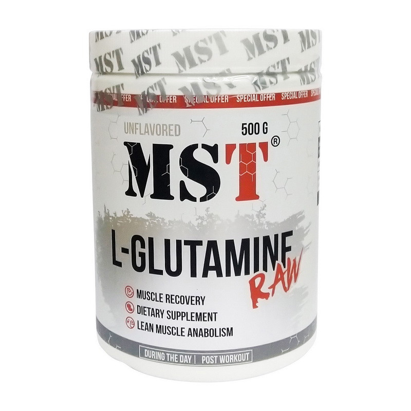 MST L-Glutamine Raw 500 g