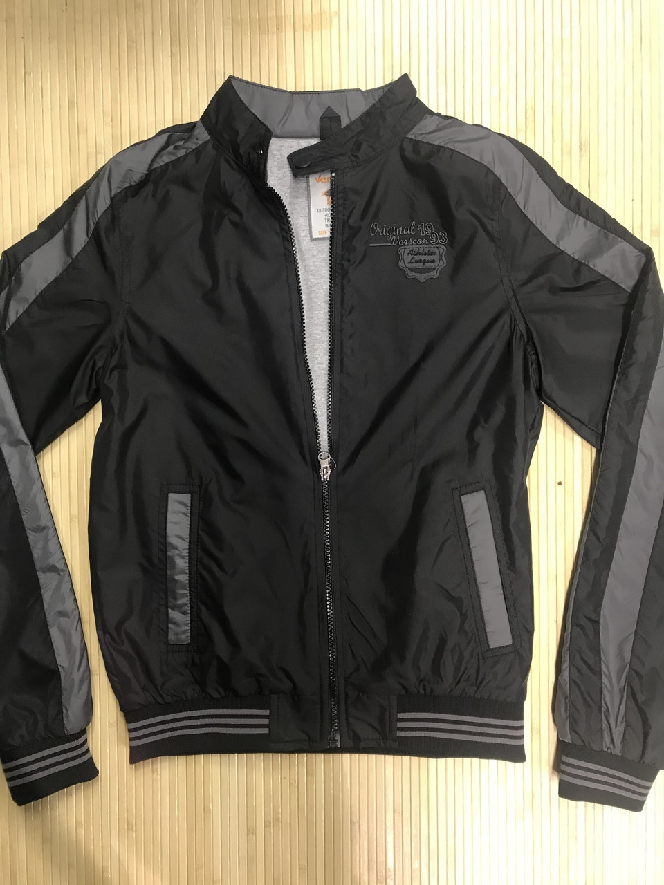 Ветровка для мальчика подростковая черная 164 (ID#1408286588), цена ...