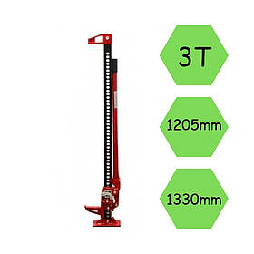Домкрат рейковий 3т 1330мм Torin TRA8605