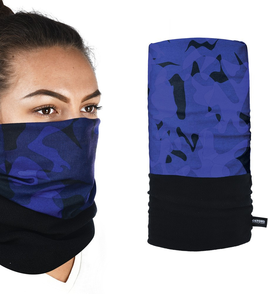 Тепла пов'язка-бафф Oxford Snug Havoc Blue синій, One Size