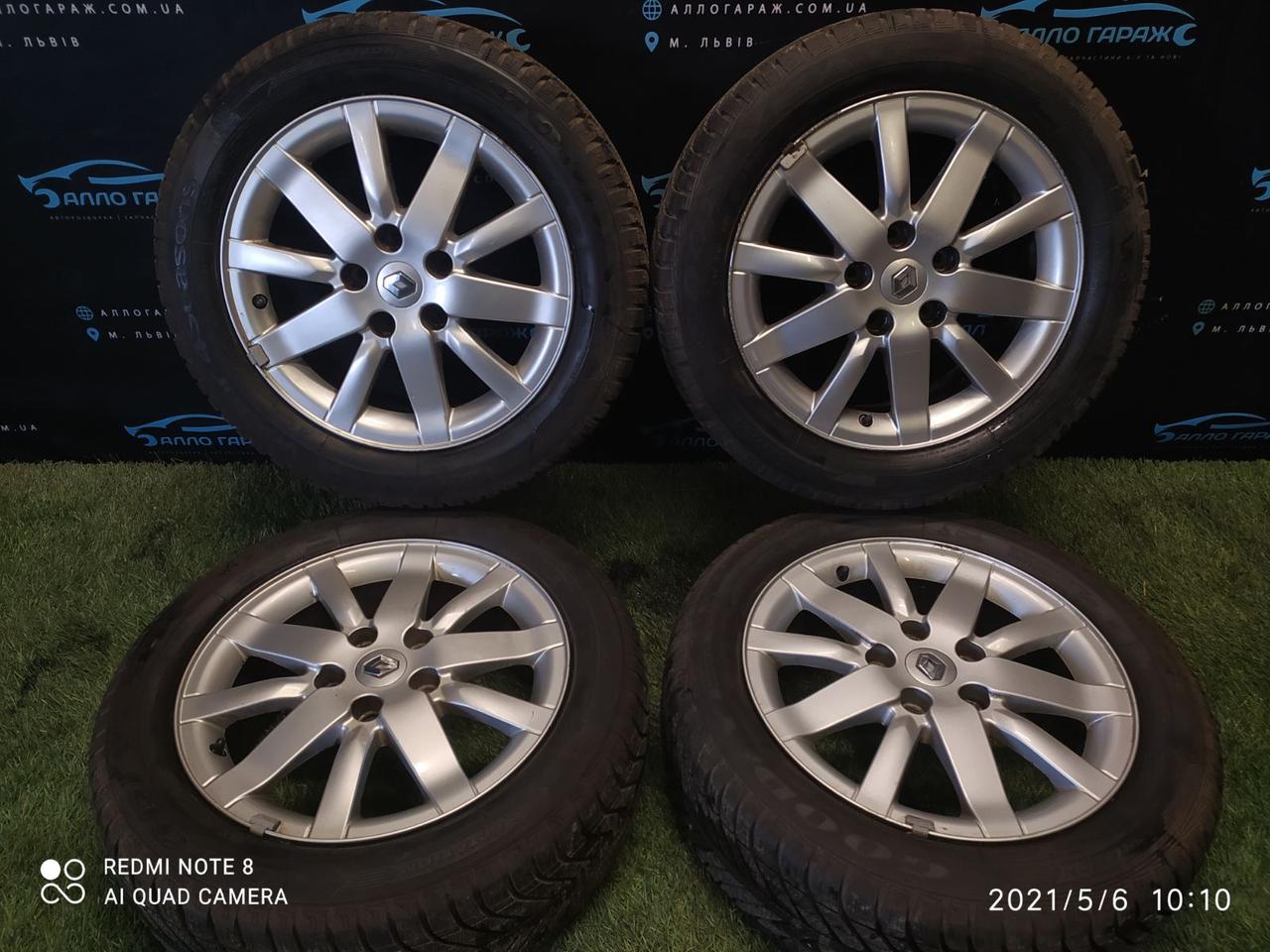 Диски титанові R16  рено меган 3 2009-2015 megane 3, фото 1