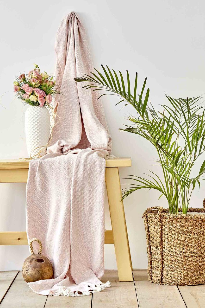 Покривало піке Karaca Home - Quatre royal pudra пудра 200*230, фото 1