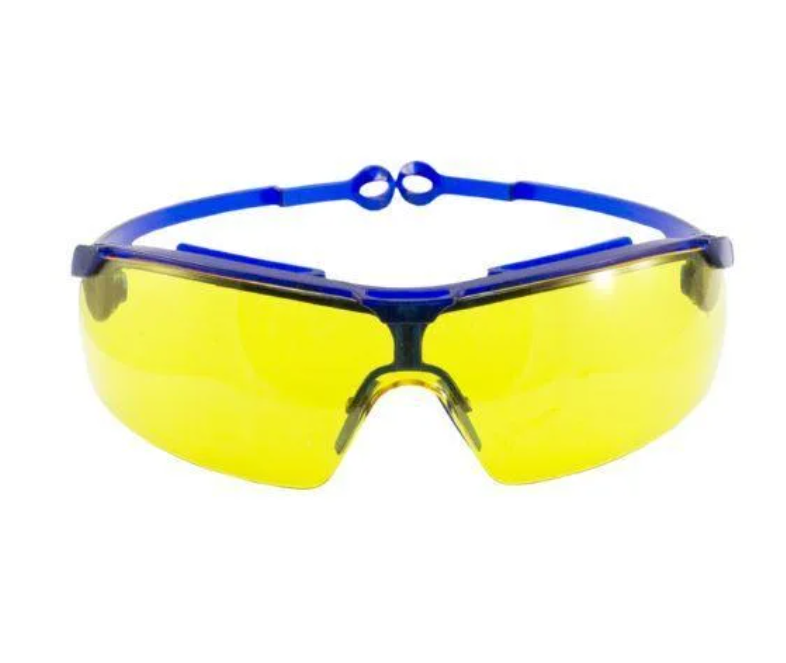 Очки защитные Vita - поворотные дужки, поликарбонатное стекло (желтые) - фото 1 - id-p1243272892