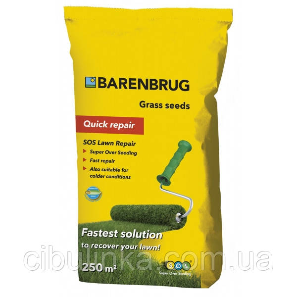 Газонна трава, швидкий ремонт Barenbrug SOS Quick repair, 5 кг  Голландія, фото 1