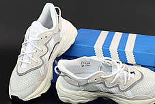 Чоловічі кросівки Adidas Ozweego. Рефлектив. Beige бежевий.. ТОП Репліка ААА класу., фото 3