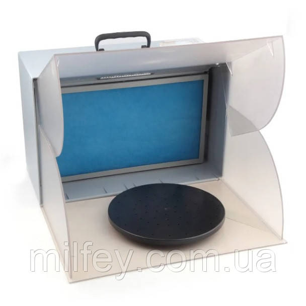 Фарбувальний бокс з витяжкою і підсвічуванням для роботи з аерографом BD-512A Fengda, фото 1