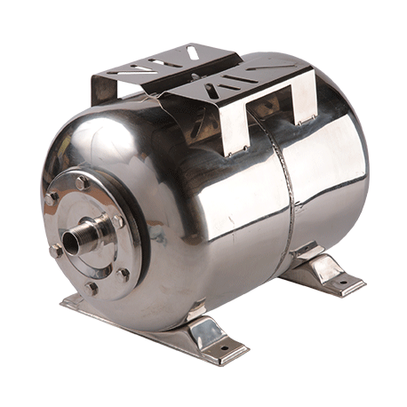 Гідроаккумулятор 50 л горизонтальний нержавійка AkWa PUMPS  Poland, фото 1