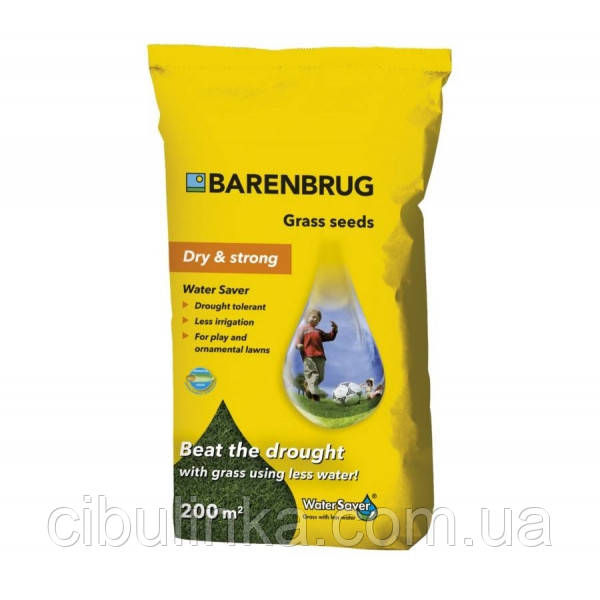 Газонна трава Barenbrug Water Saver dry & strong,  вологосберігаюча,  5 кг, фото 1